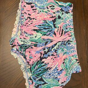 Lilly Pulitzer Pajama Shorts - High Tide Navy XS